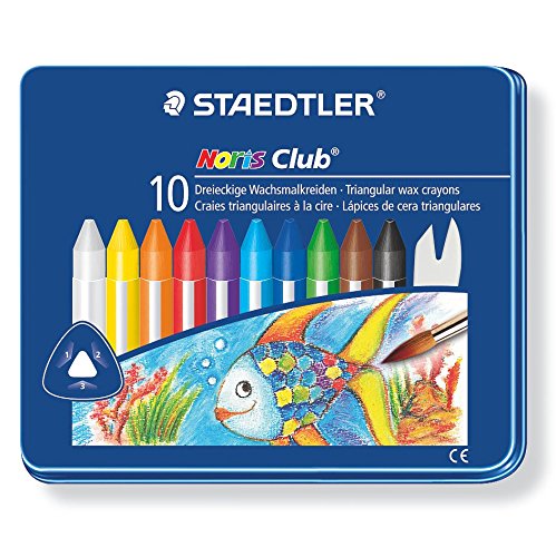 - noris club 228 - boîte métal 10 craies à la c...