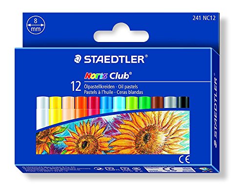 - noris club 241 - etui carton 12 pastels à l'h...