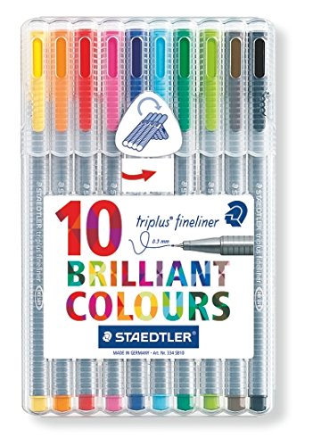 - 334 sb10 - triplus fineliner - etui chevalet ...