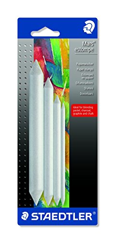 Mars 4 estompes en papier n° 1/4/6/8