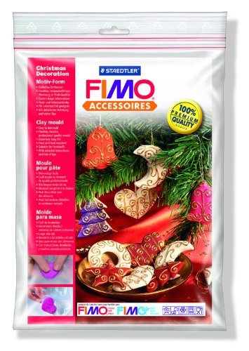 - fimo accessoires - polybag 1 moule 6 motifs 