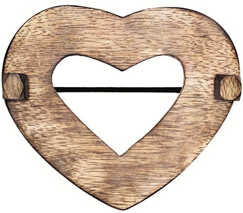 Décoration Barrette à cœur Twist Hauteur?: 9,5 ...