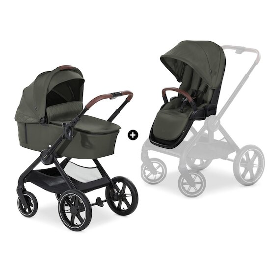  Hauck Poussette 2 En 1 Walk N Care Air Set Dark Olive  code EAN 4007923165492 