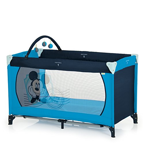 Lit pliant dream n play, mickey bleu