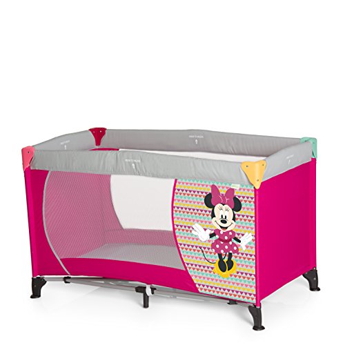 Minnie geo dream n play lit de voyage rose