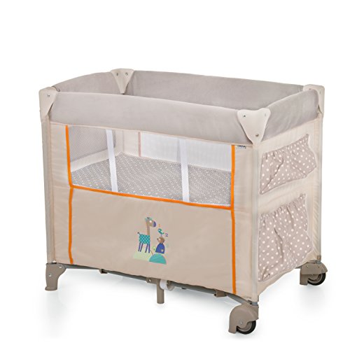 608104 dream'n care berceau de voyage sur roule...