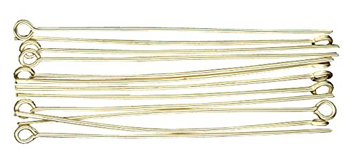 Gütermann tiges Clous Tête plaqué or 50 mm tube...