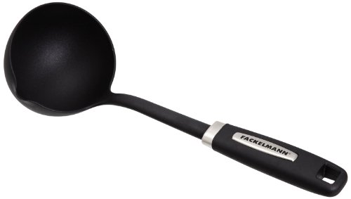 24906 feel louche acier inoxydable noir/argent ...