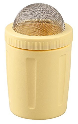 43909 candy saupoudreuse plastique crème/argent...