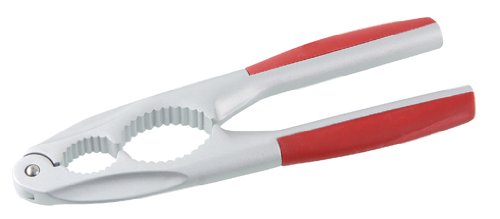 48417 casse-noix métal/plastique bordeaux/argen...