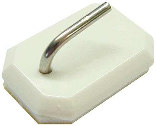 61411 crochet à rideaux autocollante plastique ...