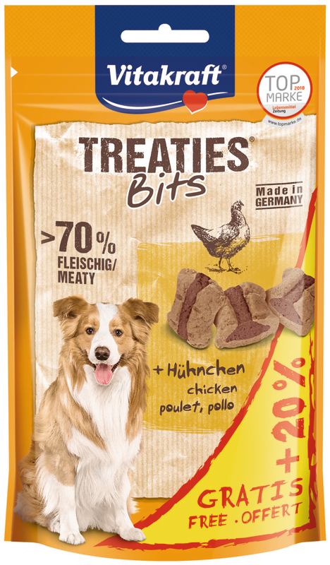 FRIANDISES TREATIES BITS AU POULET Vitakraft