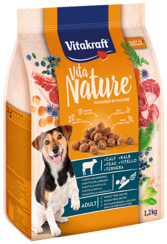 CROQUETTES POUR CHIEN VITA NATURE VEAU CAROTTES...