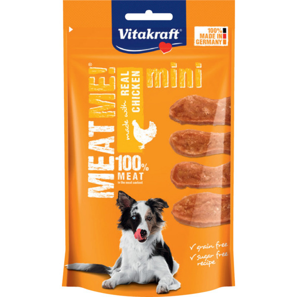 SNACK CHIEN MEAT ME MINI AU POULET
VITAKRAFT