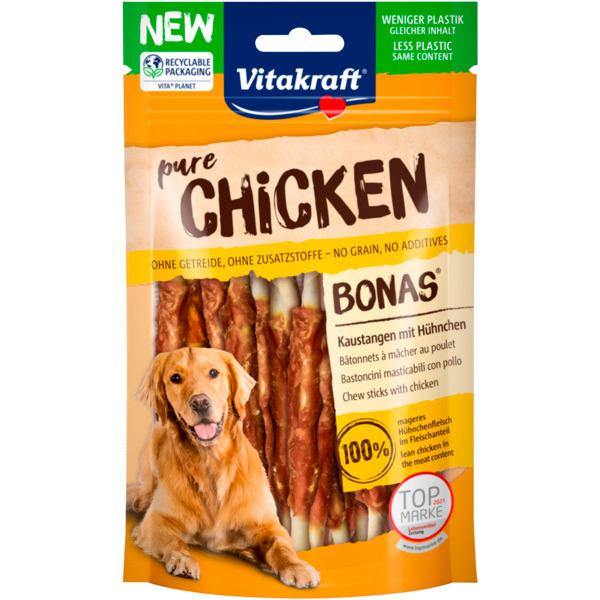 PURE BONAS  FILETS OS CALCIUM POULET
