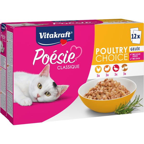 Sachet Fraîcheur multipack pour chat Poesie
