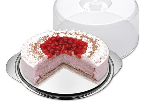 18085-15 plat à gâteau xl avec cloche incassabl...