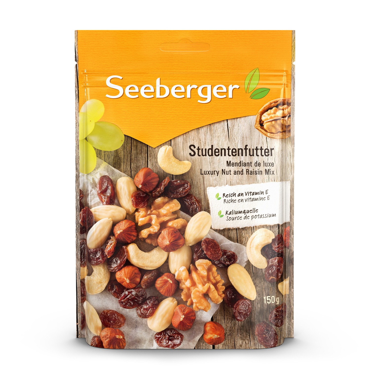 SEEBERGER Fruits secs mendiant de luxe code EAN 4008258154229 