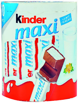  "KINDER MAXI" code EAN 4008400221021 