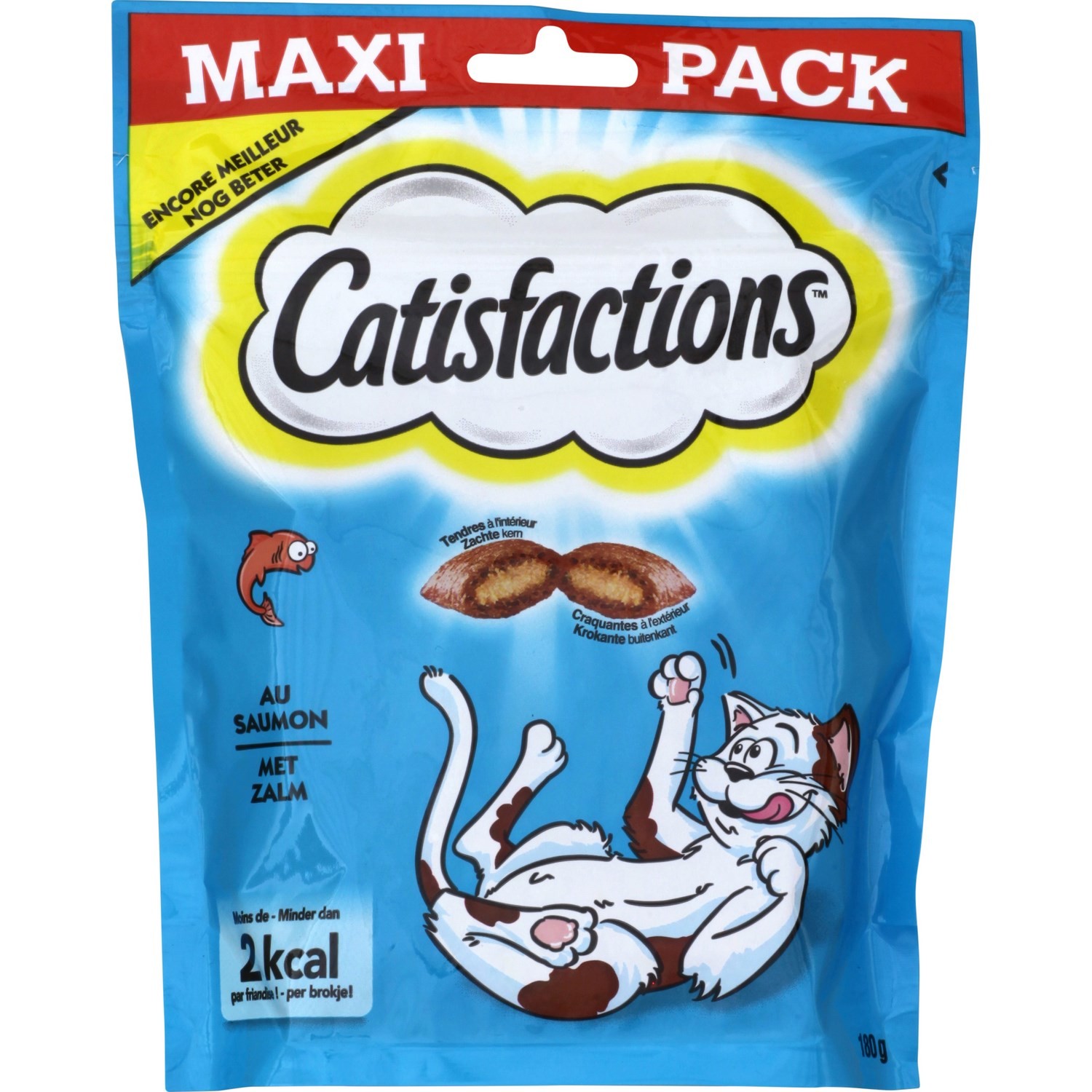 Friandises pour chat au saumon CATISFACTIONS