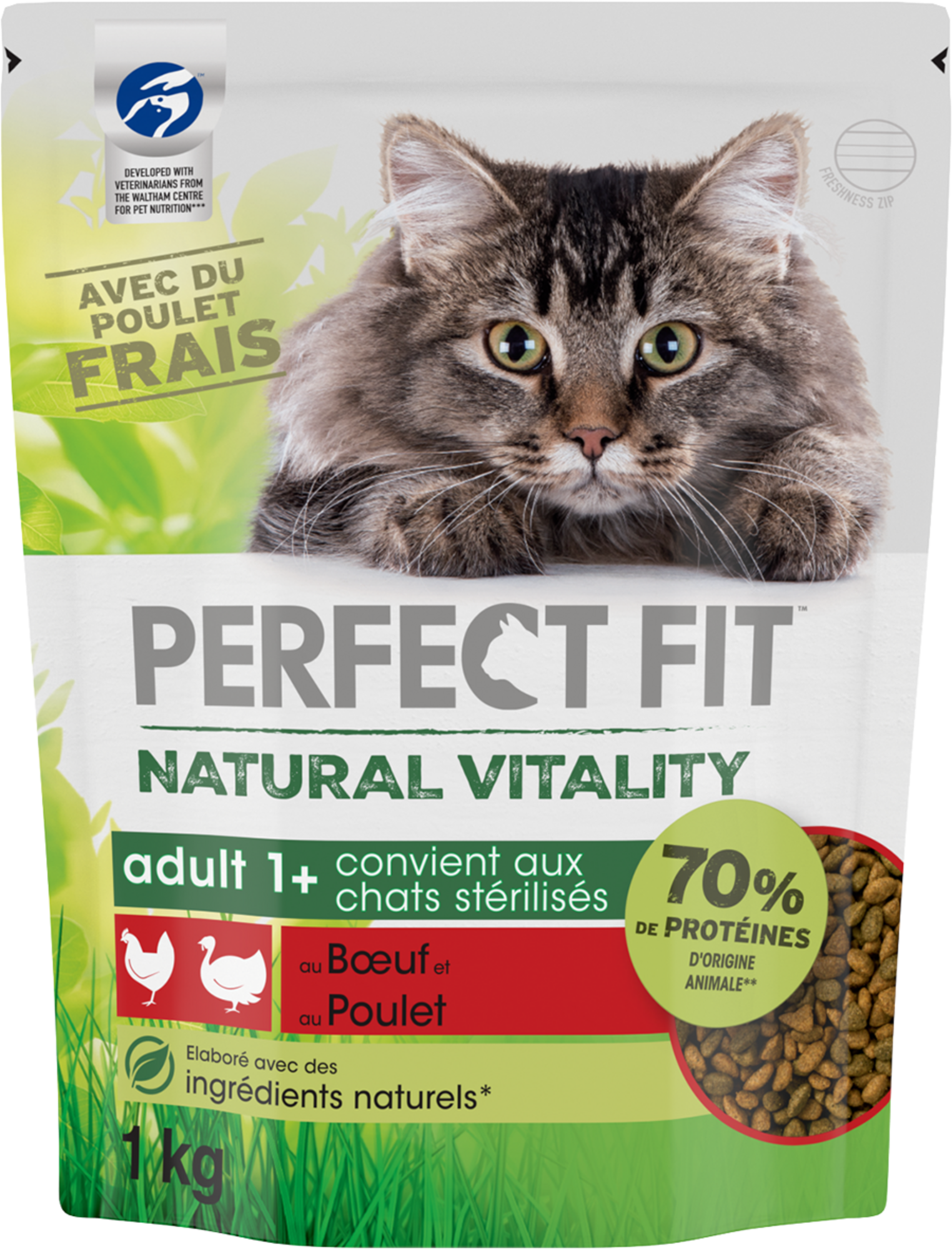 CROQUETTES POUR CHAT NATURAL VITALITY