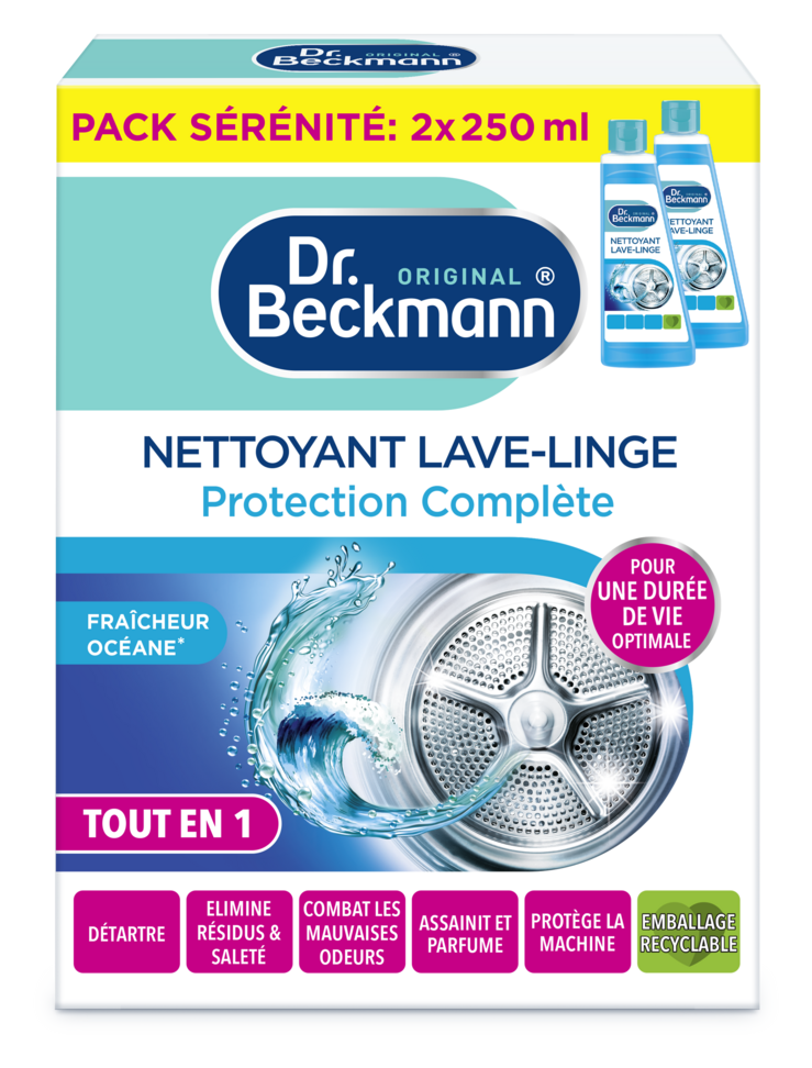  NETTOYANT LAVE LINGE PROTECTION COMPLETE DR BECKMANN code EAN 4008455462615 
