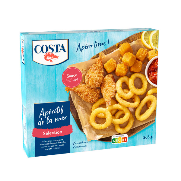 APÉRITIF DE LA MER SÉLECTION SURGELÉ 
