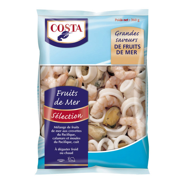 Fruits de Mer surgelés
