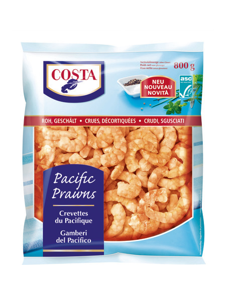 CREVETTES DU PACIFIQUE CRUES DÉCORTIQUÉES SURGE...