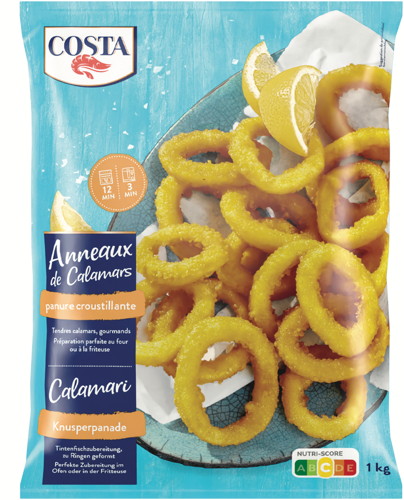 CALAMARS PANURE CROUSTILLANTE SURGELÉS