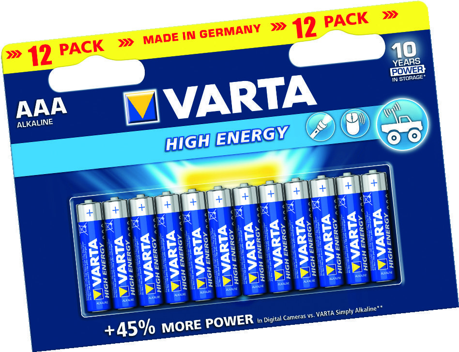 LOT DE 12 PILES ALCALINES* (2)