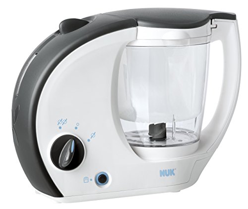 NUK Robot Cuiseur pour Bébé 4 en 1 Blanc/Gris