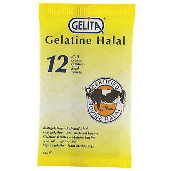 GELITA Gélatine bœuf HALAL code EAN 4008726115691 