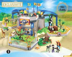 PARC AVEC BÉBÉS ANIMAUX PLAYMOBIL