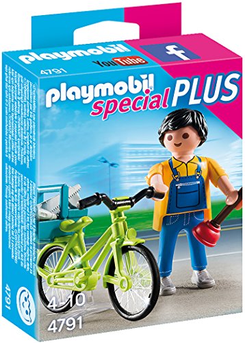 Playmobil - 4791 - bricoleur avec matriel et vlo code EAN 4008789047915 