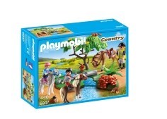 CAVALIERS AVEC PONEYS ET CHEVAL PLAYMOBIL 4008789069474 