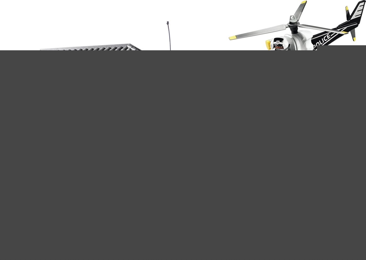 Poste de police et véhicules Playmobil