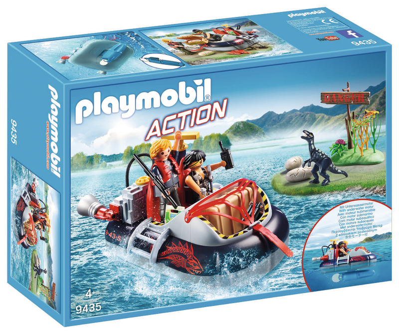AÉROGLISSEUR AVEC MOTEUR SUBMERSIBLE Playmobil