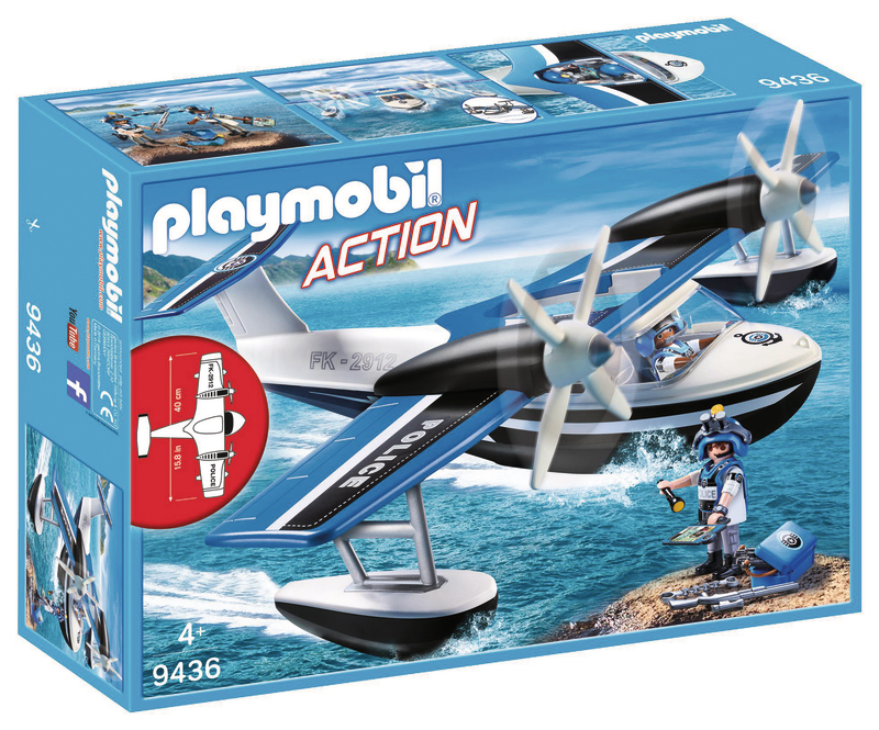 HYDRAVION DE POLICE PLAYMOBIL