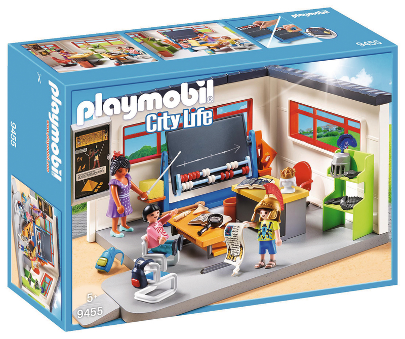 CLASSE D'HISTOIRE PLAYMOBIL
