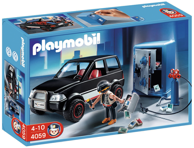 POMPIER AVEC ROBOT D'INTERVENTION playmobil