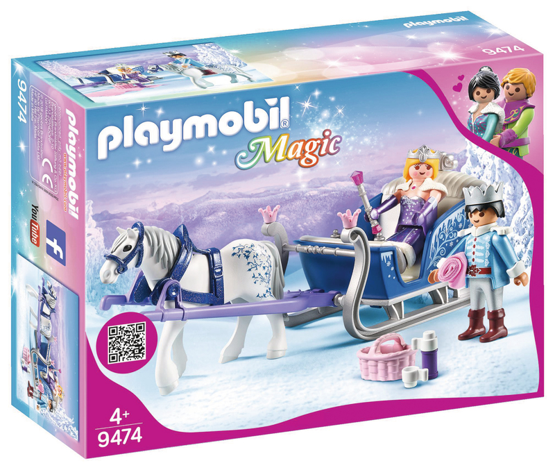 COUPLE ROYAL ET CALÈCHE PLAYMOBIL