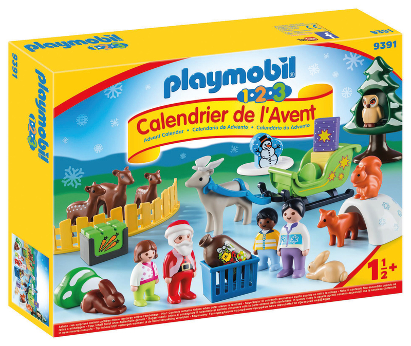 PLAYMOBIL CALENDRIER DE L'AVENT 1.2.3 PÈRE NOËL PLAYMOBIL code EAN 4008789215628 