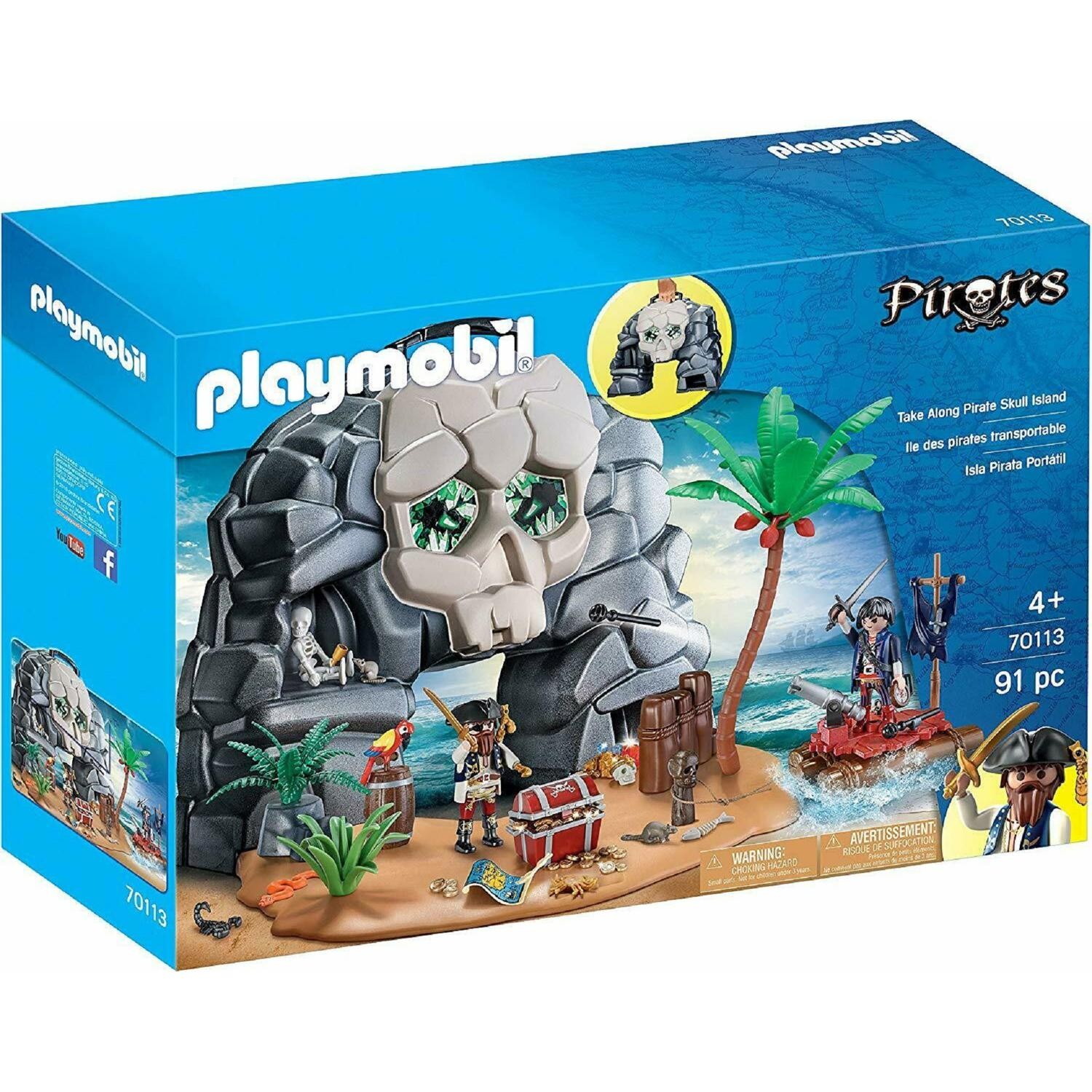 Ile des pirates transportable 70113