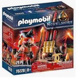  BURNHAM RAIDER MAÎTRE DU FEU PLAYMOBIL code EAN 4008789702289 