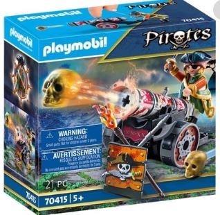  CANONNIER PIRATE PLAYMOBIL code EAN 4008789704153 