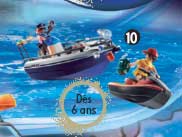 GARDE-CÔTE ET VOLEUR SCOOTER DES MERS PLAYMOBIL