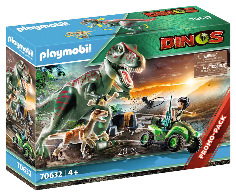 ATTAQUE DU T-REX PLaymobil