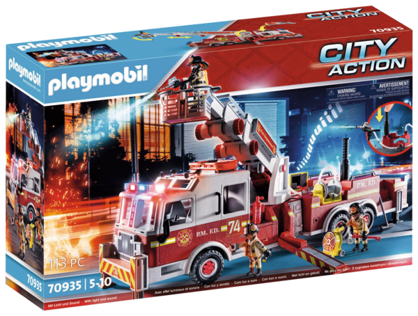 PLAYMOBIL Camion de pompiers code EAN 4008789709356 