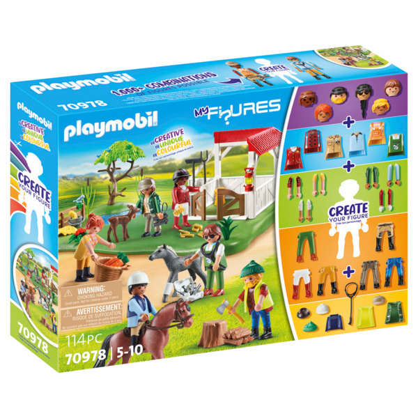 My Figures: Ranch équestre 4008789709783 PLAYMOBIL
